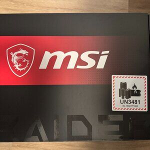 MSI Raider 18 HX Laptop Box Only